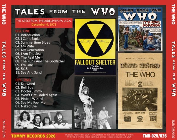 Photo2: THE WHO - 1973 TALES FROM THE WHO 2CD [TOMMY RECORDS] (2)