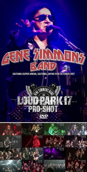 Photo1: GENE SIMMONS BAND - LOUD PARK 17 PRO-SHOT DVDR [Shades 2788] (1)