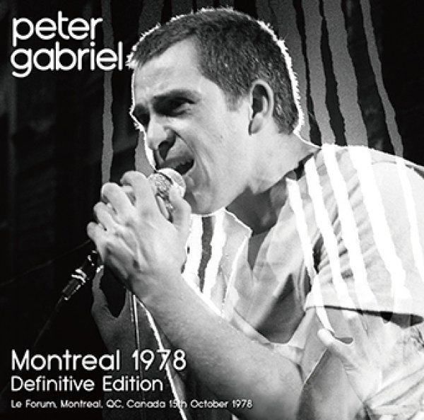 Photo1: PETER GABRIEL - MONTREAL 1978 DEFINITIVE EDITION 2CDR [Amity 885] (1)