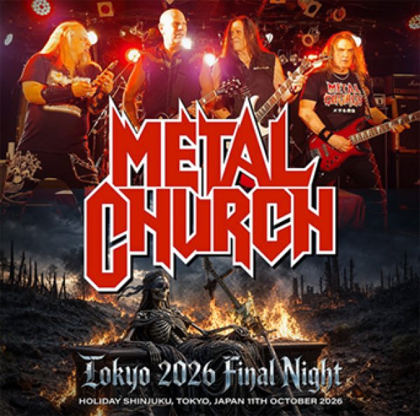 Photo1: METAL CHURCH - TOKYO 2026 FINAL NIGHT 2CDR [Shades 2787] (1)