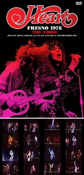 Photo1: HEART - FRESNO 1978: THE VIDEO DVDR [Shades 1151] (1)
