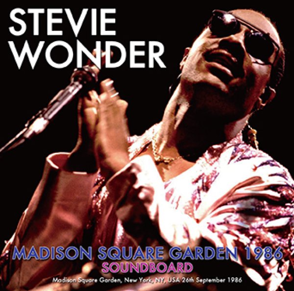 Photo1: STEVIE WONDER - MADISON SQUARE GARDEN 1986 SOUNDBOARD 2CDR [Uxbridge 3021] (1)