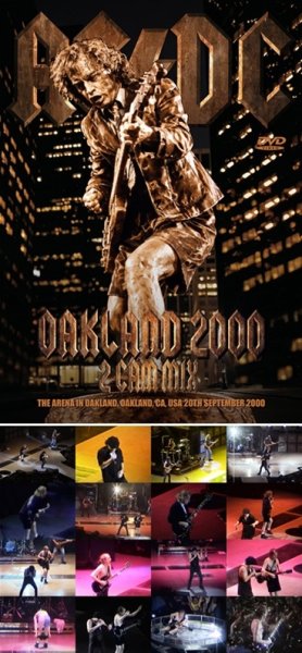 Photo1: AC/DC - OAKLAND 2000 2 CAM MIX DVDR [Shades 2784] (1)