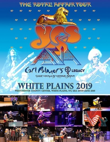 Photo1: YES, ASIA, CARL PALMER'S ELP LEGACY - WHITE PLAINS 2019 4CDR+DVDR [Amity 560] (1)