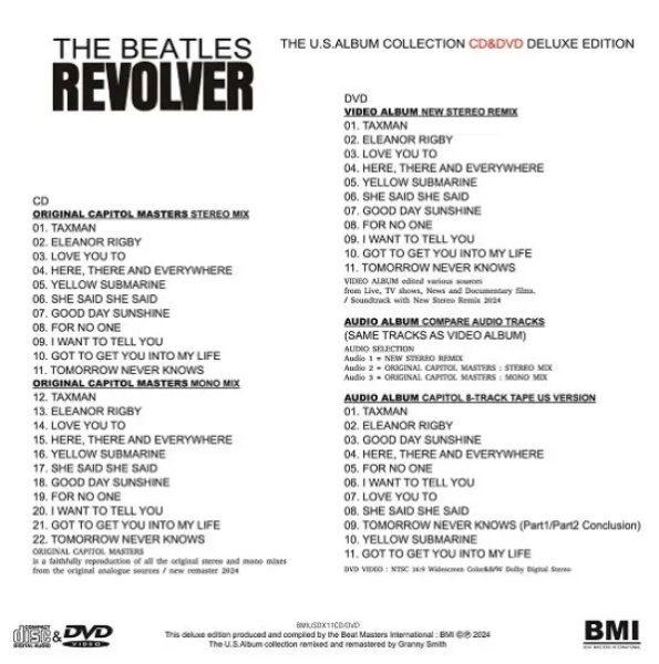 Photo2: THE BEATLES - REVOLVER U.S.ALBUM COLLECTION CD + DVD [BMI] (2)