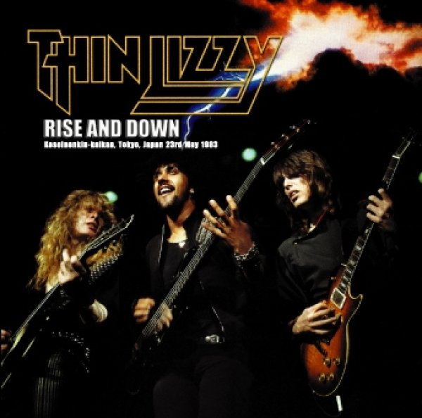 Photo1: THIN LIZZY - RISE AND DOWN: THE LAST CONCERT IN JAPAN 2CDR [POWER GATE-123] (1)