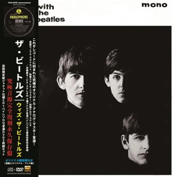 Photo1: THE BEATLES - WITH THE BEATLES : PREMIUM VINYL COLLECTION CD + DVD [BMI] (1)