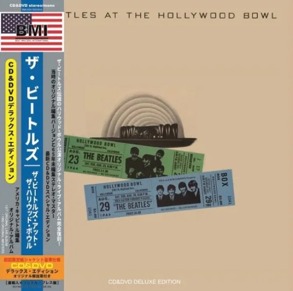 Photo1: THE BEATLES - LIVE AT THE HOLLYWOOD BOWL 1965 CD + DVD [BMI] (1)