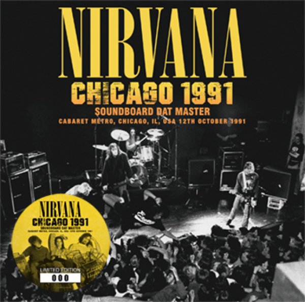 Photo1: NIRVANA - CHICAGO 1991 SOUNDBOARD DAT MASTER CD  [ZODIAC 915] (1)