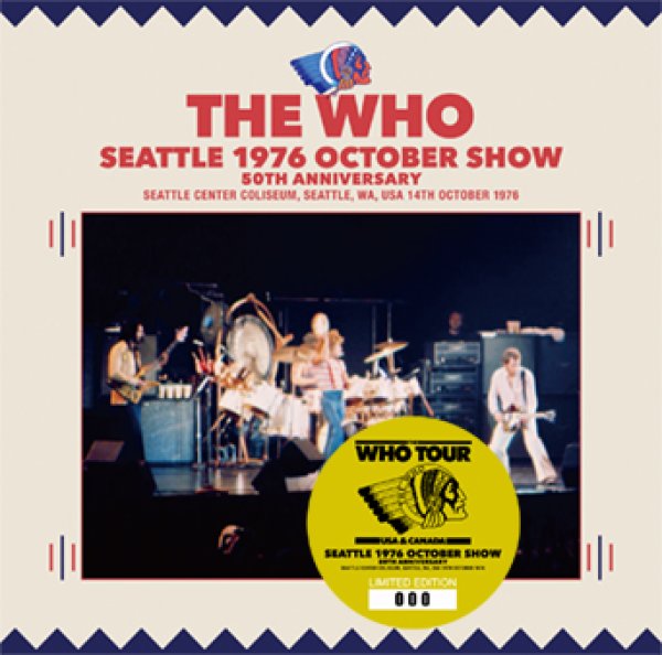 Photo1: THE WHO - SEATTLE 1976 OCTOBER SHOW: 50TH ANNIVERSARY 2CD [Wardour-724] (1)