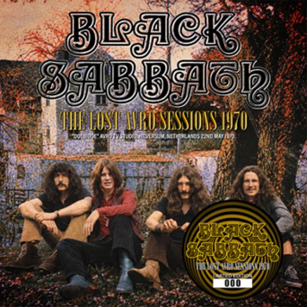 Photo1: BLACK SABBATH - THE LOST AVRO SESSIONS 1970 CD plus Bonus DVDR "TV SESSIONS 1970" [ZODIAC 914] (1)