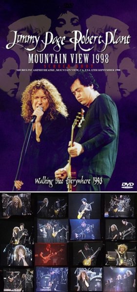 Photo1: JIMMY PAGE & ROBERT PLANT - MOUNTAIN VIEW 1998 SCREEN SHOT DVDR [Uxbridge 3030] (1)