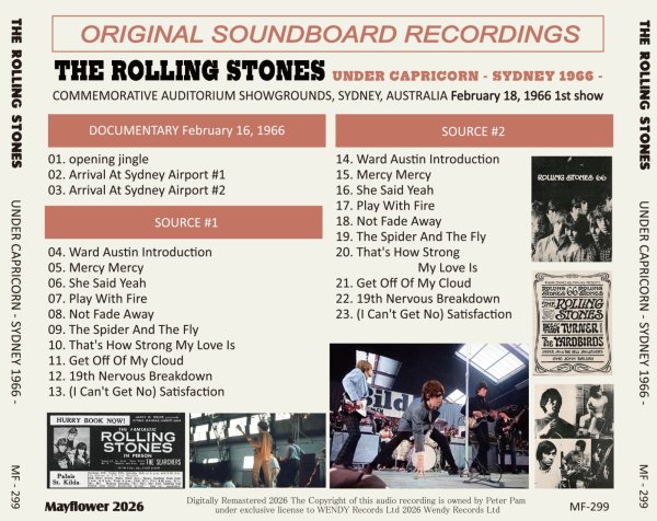 Photo2: THE ROLLING STONES - 1966 UNDER CAPRICONE CD [MAYFLOWER] (2)