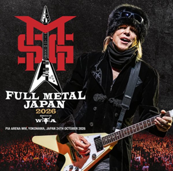 Photo1: MICHAEL SCHENKER GROUP - FULL METAL JAPAN 2026 2CDR [Shades 2803] (1)
