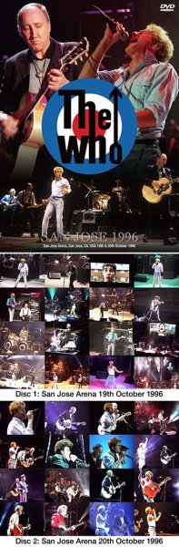 Photo1: THE WHO - SAN JOSE 1996 2DVDR [Uxbridge 3026] (1)