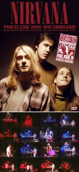 Photo1: NIRVANA - PORTLAND 1990 SOUNDBOARD DVDR [Shades 2793] (1)