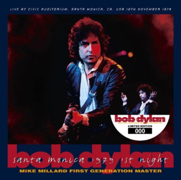 Photo1: BOB DYLAN - SANTA MONICA 1979 1ST NIGHT: MIKE MILLARD FIRST GENERATION MASTER 2CD ★★★STOCK ITEM / OUT OF PRINT / LIMITED EDITION WITH STICKER ONLY 20★★★ (1)