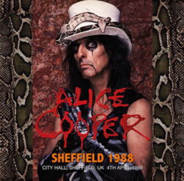 Photo1: ALICE COOPER - SHEFFIELD 1988 CDR [Shades 934] ★★★STOCK ITEM / HOT FALL SALE★★★ (1)