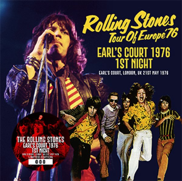 Photo1: THE ROLLING STONES - EARL'S COURT 1976 1ST NIGHT 2CD ★★★STOCK ITEM / OUT OF PRINT / LIMITED EDITION WITH STICKER ONLY 20★★★ (1)