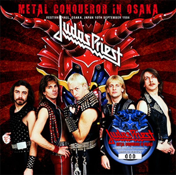 Photo1: JUDAS PRIEST - METAL CONQUEROR IN OSAKA 2CD [ZODIAC 133] ★★★STOCK ITEM / OUT OF PRINT / LIMITED EDITION WITH STICKER ONLY 20★★★ (1)