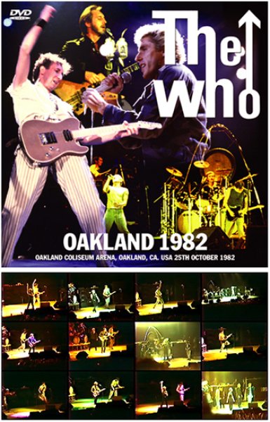 Photo2: THE WHO - OAKLAND 1982 2nd NIGHT 2CD plus Bonus 2DVDR "OAKLAND 1982" ★★★STOCK ITEM / OUT OF PRINT / LIMITED EDITION WITH STICKER ONLY 20★★★ (2)