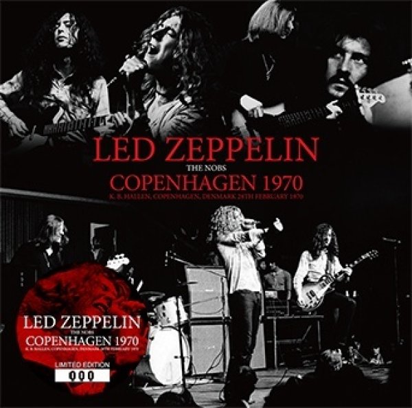 Photo1: LED ZEPPELIN (THE NOBS) - COPENHAGEN 1970 2CD ★★★STOCK ITEM / OUT OF PRINT / LIMITED EDITION WITH STICKER ONLY 20★★★ (1)