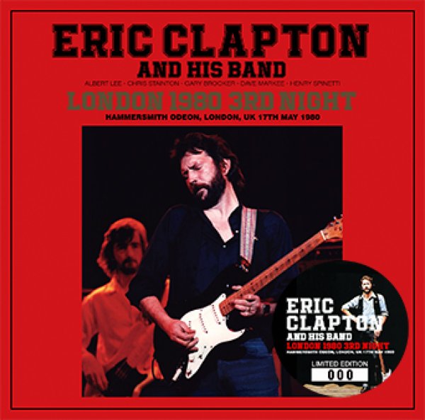 Photo1: ERIC CLAPTON - LONDON 1980 3RD NIGHT 2CD with New Artworks [Beano-124]  ★★★STOCK ITEM / OUT OF PRINT / LIMITED EDITION WITH STICKER ONLY 20★★★ (1)