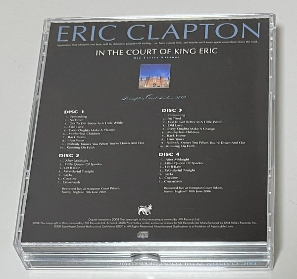 Photo2: ERIC CLAPTON - IN THE COURT OF KING ERIC  4CD [MID VALLEY] ★★★STOCK ITEM / OUT OF PRINT / VERY RARE★★★ (2)