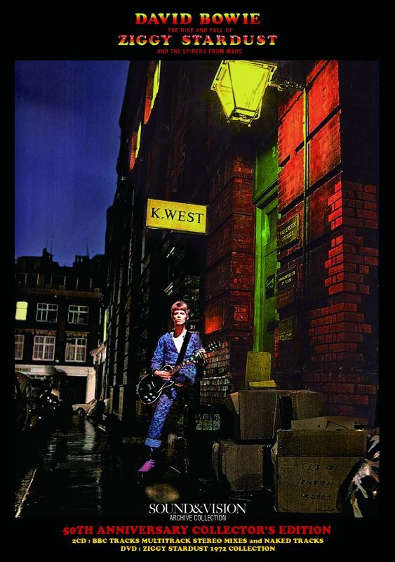 David Bowie Ziggy Stardust 50th Anniversary Collectors Edition 2cddvd Soundandvision 0394