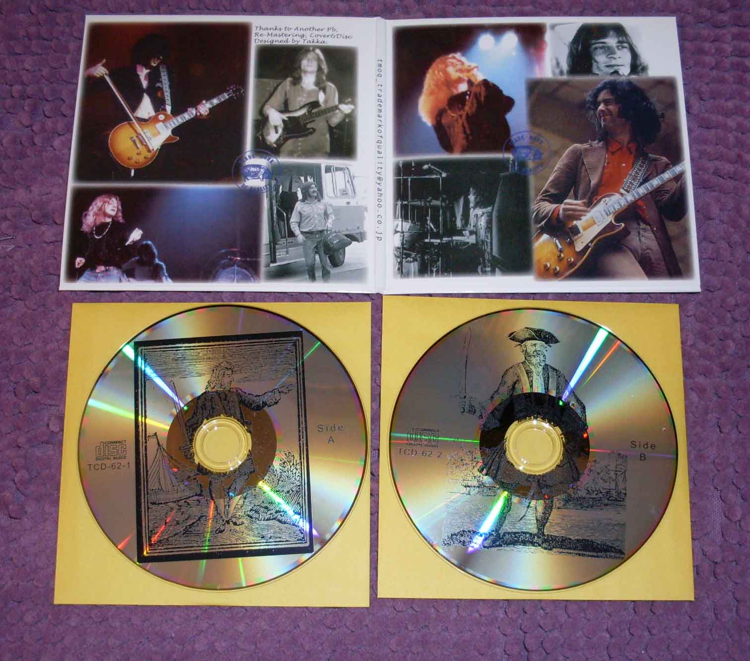 日本安いLed Zeppelin 2CD / Tarantura 廃盤 洋楽