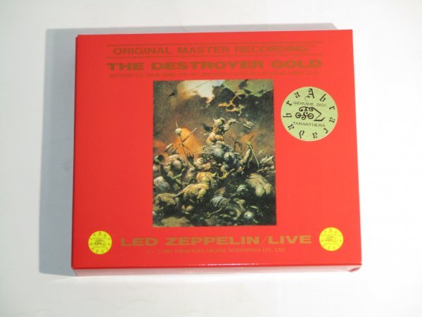 LED ZEPPELIN - THE DESTROYER GOLD 3CD [TARANTURA] STOCK ITEM / OUT